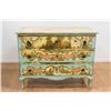 Image 1 : Venetian Style Painted & Decoupage Commode