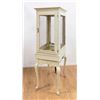 Image 1 : Large Painted Wood Bird Cage on Stand