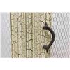 Image 2 : Large Painted Wood Bird Cage on Stand