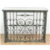 Image 1 : Wrought Iron Marble Top Console