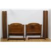 Image 1 : Pair French Walnut Beds