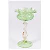 Image 1 : Venetian Gilt Green Glass Serpent Coupe