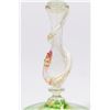 Image 2 : Venetian Gilt Green Glass Serpent Coupe
