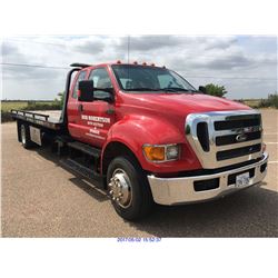 2013 - FORD F-650 ROLLBACK // DIESEL