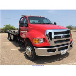 2015 - FORD F-650 ROLLBACK // DIESEL
