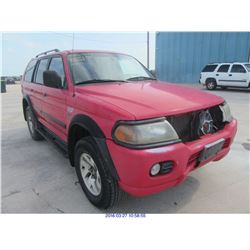 2001 - MITSUBISHI MONTERO SPORT