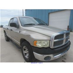 2002 - DODGE RAM 1500 ( TEXAS REG ONLY) // SALVAGE TITLE