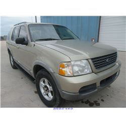 2002 - FORD EXPLORER ( TEXAS REG ONLY)