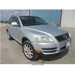 2005 - VOLKSWAGEN TOUAREG ( TEXAS REG ONLY)