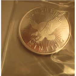 SILVER ROUND - .999 FINE SILVER SUNSHINE MINTING ROUND 1/2 TROY OUNCE