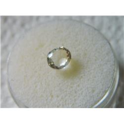 OVAL FACETTED TOPAZ-WHITE - ~1.5CT #1011