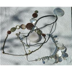 NECKLACES - GEORGE - 3 TTL - ABALONE SHELLS AND MORE