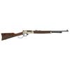 Image 1 : Henry H010BWL Big Boy Special Wildlife Brass Lever 45-70 Government 22" Octagonal 4+1 American Walnu