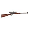 Image 1 : Henry H001M Lever Magnum Lever 22 Winchester Magnum Rimfire (WMR) 19.25 11+1 American Walnut Stk Blu