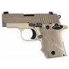 Image 1 : Sig Sauer 238380DES P238 Desert 380 ACP 2.7" 7+1 DT Grip Lt Tan Frame DT Slide