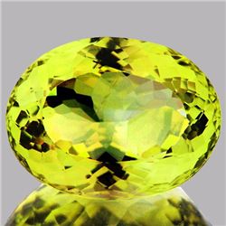 Natural Green Gold Lemon Quartz 11.60 Cts - VVS