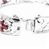 Image 2 : Natural Pigeon Blood Red Ruby Bangle