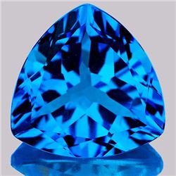 Natural Swiss Blue Topaz 12.48 Carats - VVS