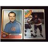 Image 1 : 1974-75 SCOTTY BOWMAN & 1978-79 MIKE BOSSY TOPPS HOCKEY TRADING CARDS LOT
