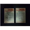 Image 2 : 1955 JOHN CARSON & GENE BRITO FOOTBALL TRADING CARDS (REDSKINS)