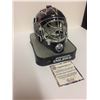 Image 4 : GRANT FUHR SIGNED OILERS MINI GOALIE HELMET (SCHWARTZ COA
