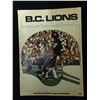 Image 1 : CANADIAN FOOTBALL LEAGUE ILLUSTRATED (BC LIONS COVER)