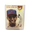 Image 1 : ERNIE BANKS #94 TOPPS ROOKIE BASEBALL TRADING CARD