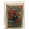 Image 1 : 1954 Parkhurst JEAN BELIVEAU #3 2nd Year Card HOF HOCKEY TRADING CARD