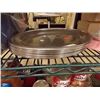 Image 1 : OVAL STAINLESS STEEL CHARGER PLATES - 8 TTL
