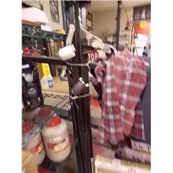 ADJUSTABLE ROLLER FRAME - BROWN