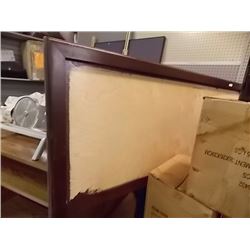 QUEEN HEADBOARD - BROWN