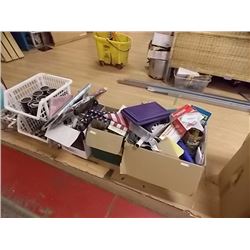 LARGE LOT OF KITCHEN - CUPS, CUTLERY & MORE 6 BXS TTL