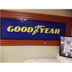 METAL GOOD YEAR TIRE SIGN - 94" X 28"