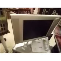 T.V - SANSA - 15" WITH REMOTE - FROM ESTATE - WORKING