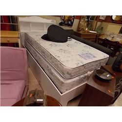 NEW WHITE CAPTAINS BED - MATTRESS NOT INCLUDED