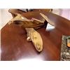 Image 1 : HAND CRAFTED WOOD AIRPLANE