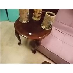 WOOD END TABLES - 2 TTL