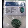 Image 1 : GEMSTONE - MUSEUM SIZE - 221 CT OVAL FACETED EMERALD GEMSTONE - INCLUDES CERTIFICATION CARD