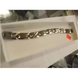 BRACELET - STAINLESS STEEL - RETAIL ESTIMATE $200