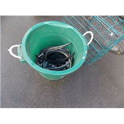 TUB OF MISC CABLE