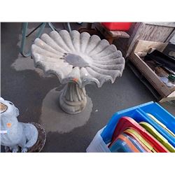 CONCRETE BIRD BATH