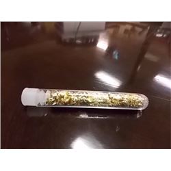 VIAL OF 24K GOLD FLAKES