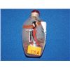 Image 1 : SNUFF BOTTLE - HAND PAINTED - WITH LID - LADY WITH RED & BLUE DRESS