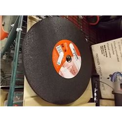 CUT OFF WHEELS - 12 " - 10 PER LOT