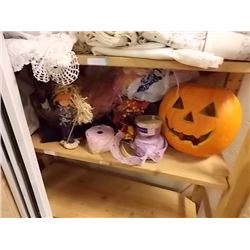 SHELF OF ASSORTED MIXED HOLIDAY STUFF