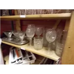 SHELF GLASS CUPS