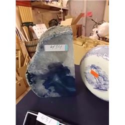 LARGE BLUE BRAZILLIAN CRYSTAL /AGATE