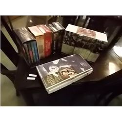 LOT OF DVD'S AND VHS SETS