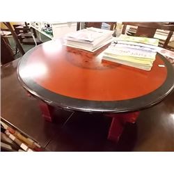 ORIENTAL TEA TABLE WITH FOLDING LEGS