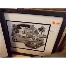 PICTURE - VINTAGE CAR THEME